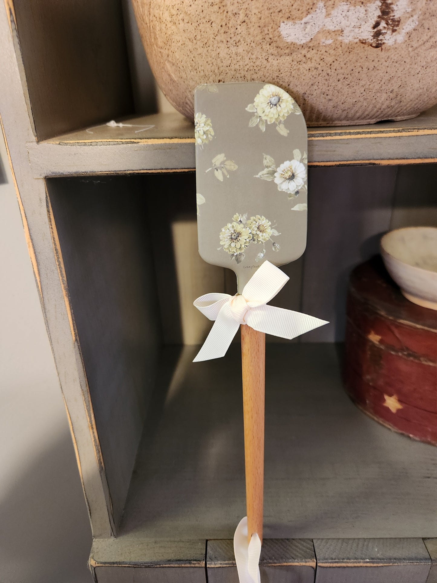 Sage green spatula