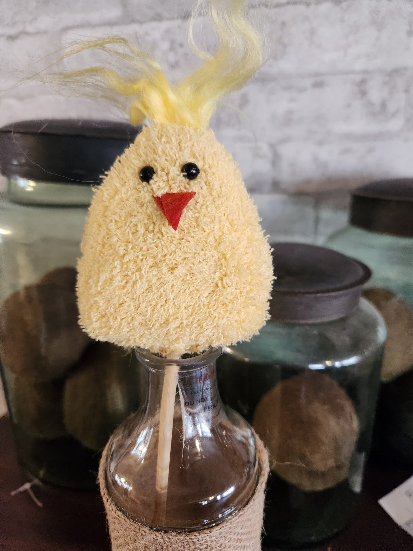 Chick on a stick