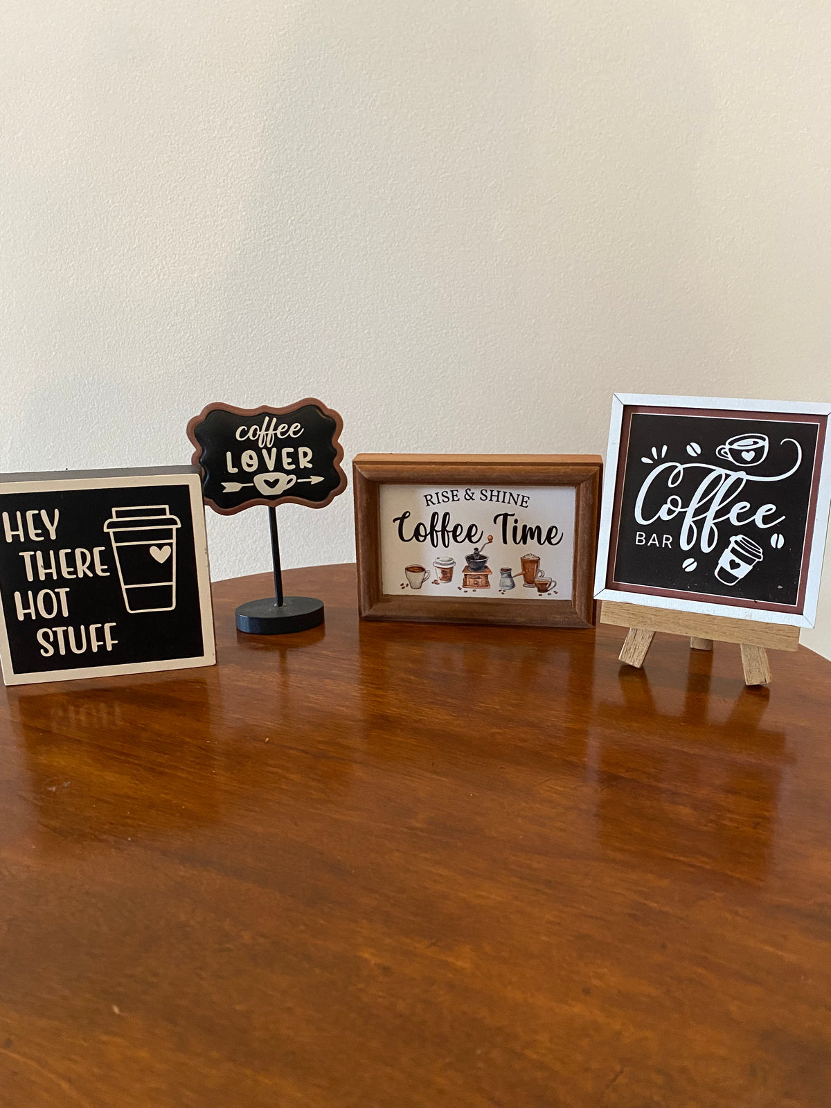 Coffee shelf sitters
