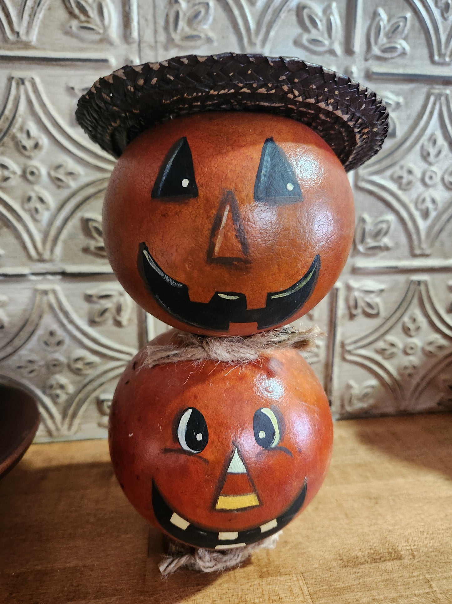 Stacked Jack-o-lantern