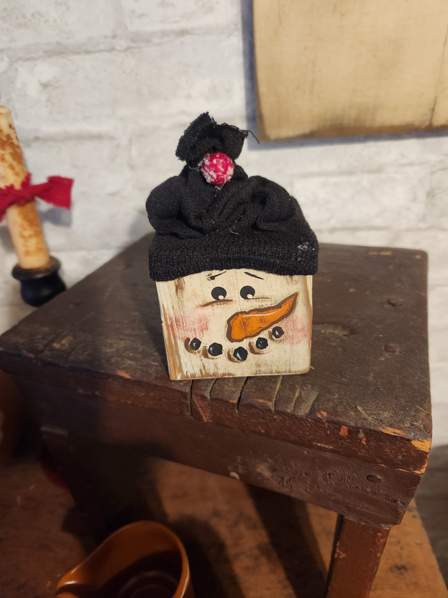 Snowman block