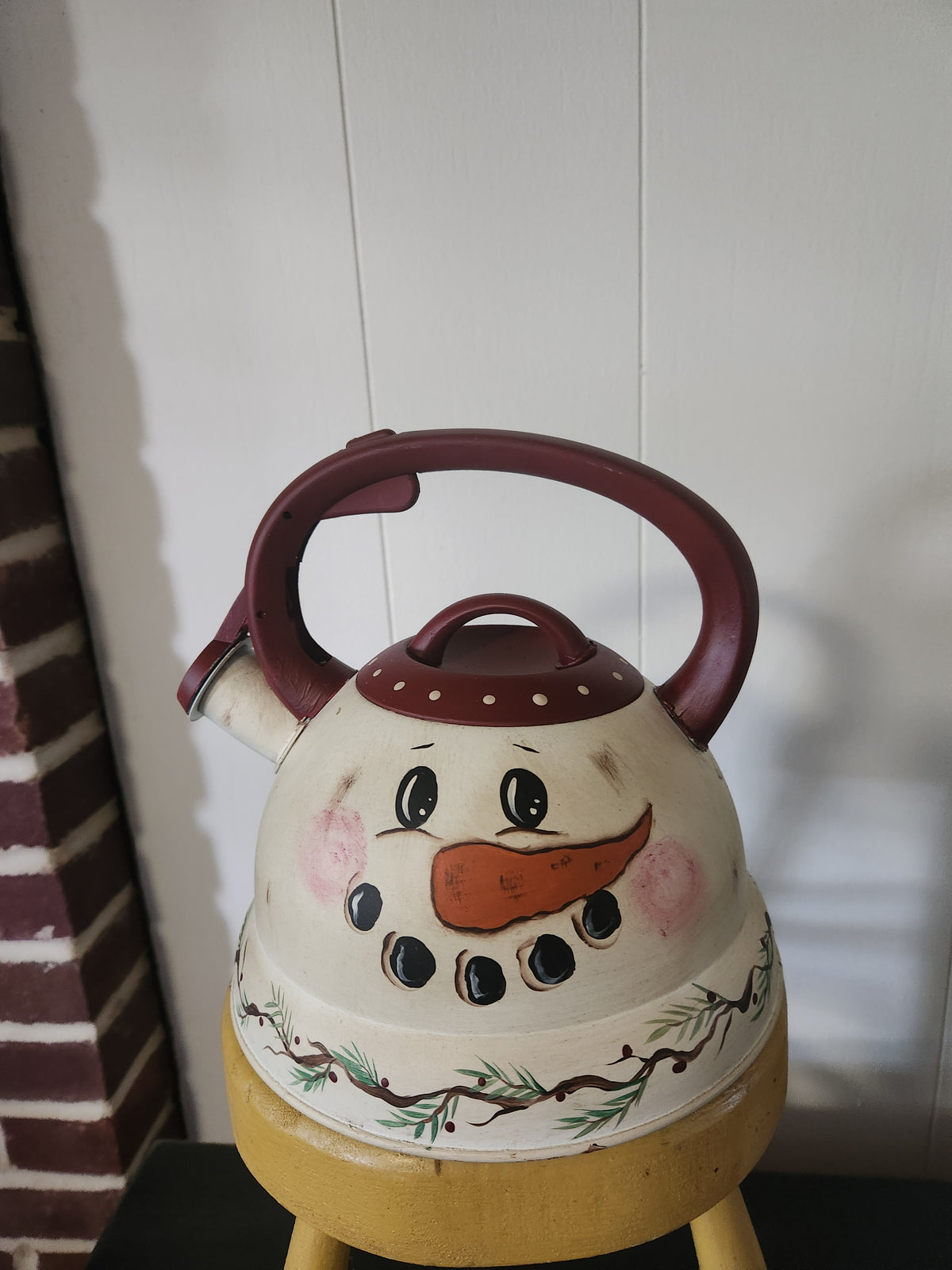 Snowman teapot