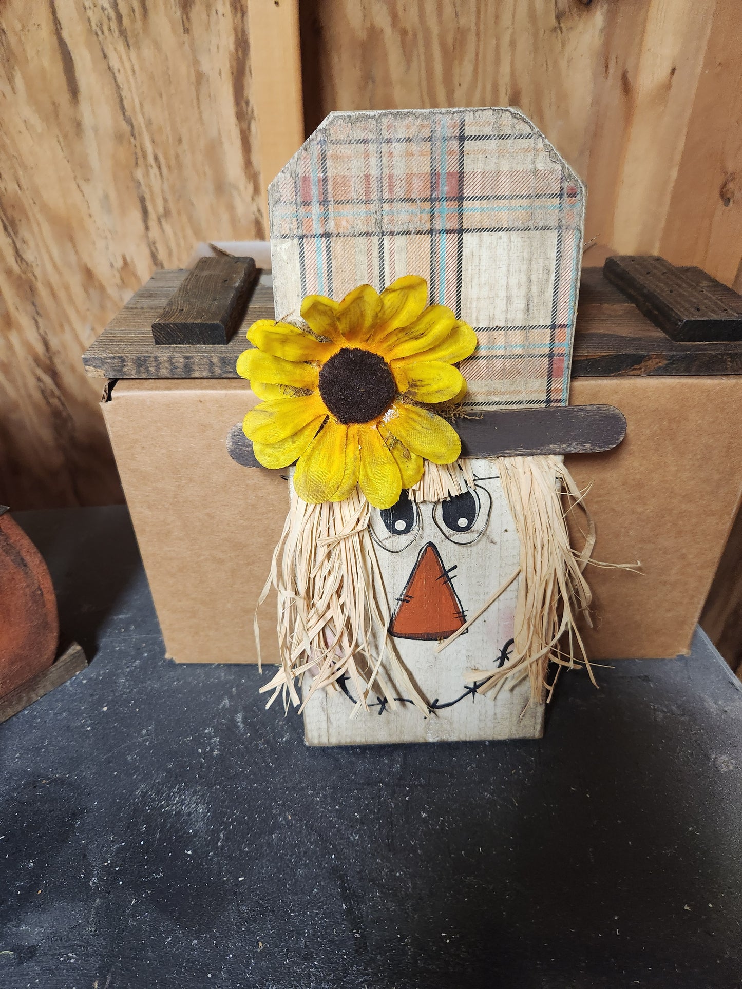 Hanging scarecrow
