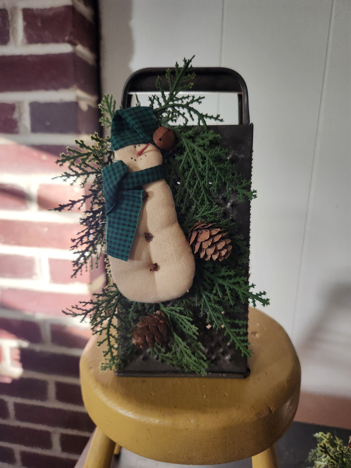 Snowman grater