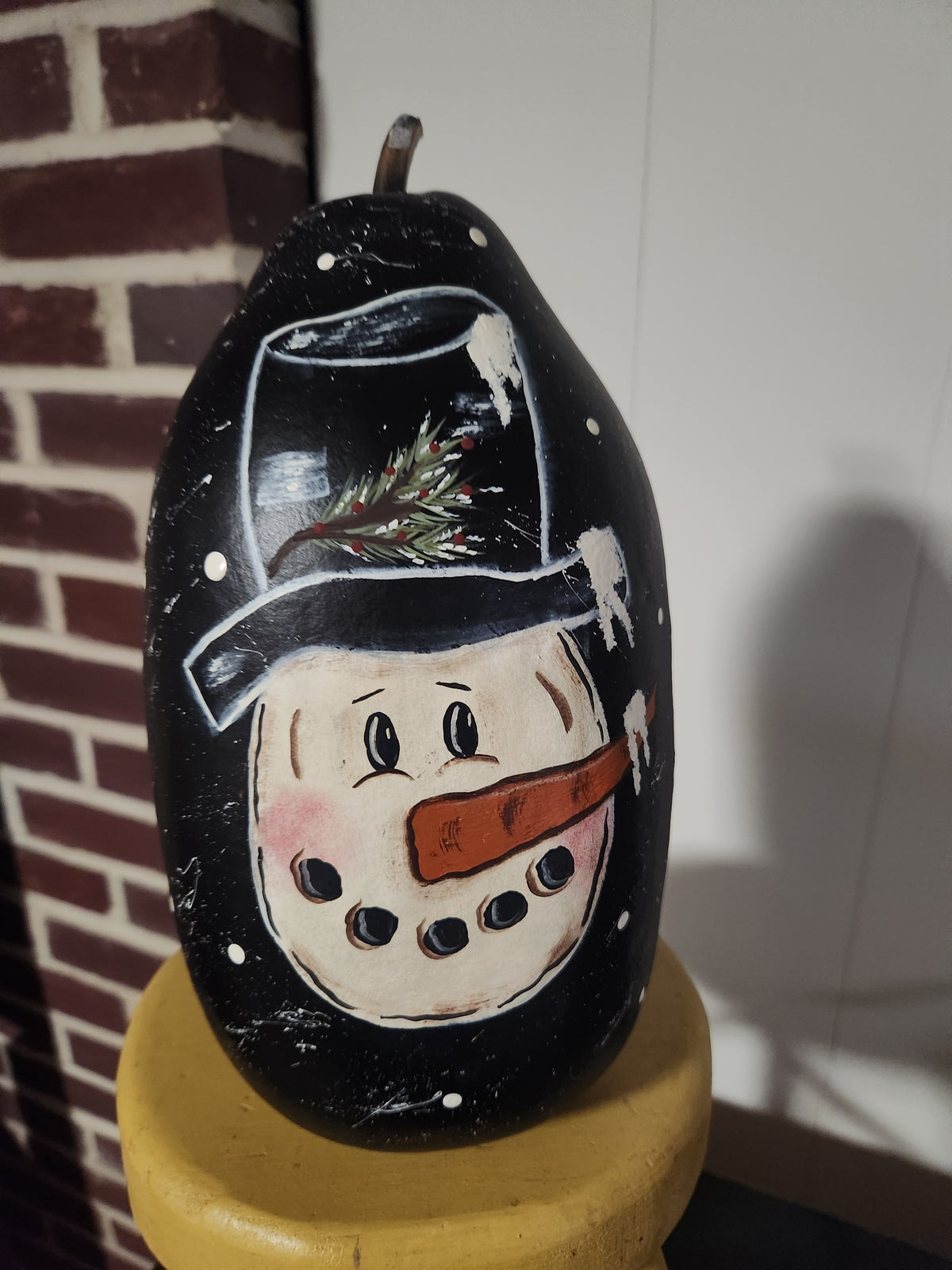 Snowman gourd