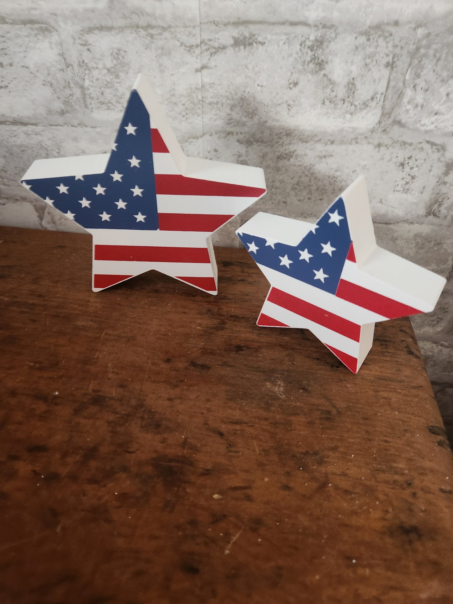 2 chunky americana stars