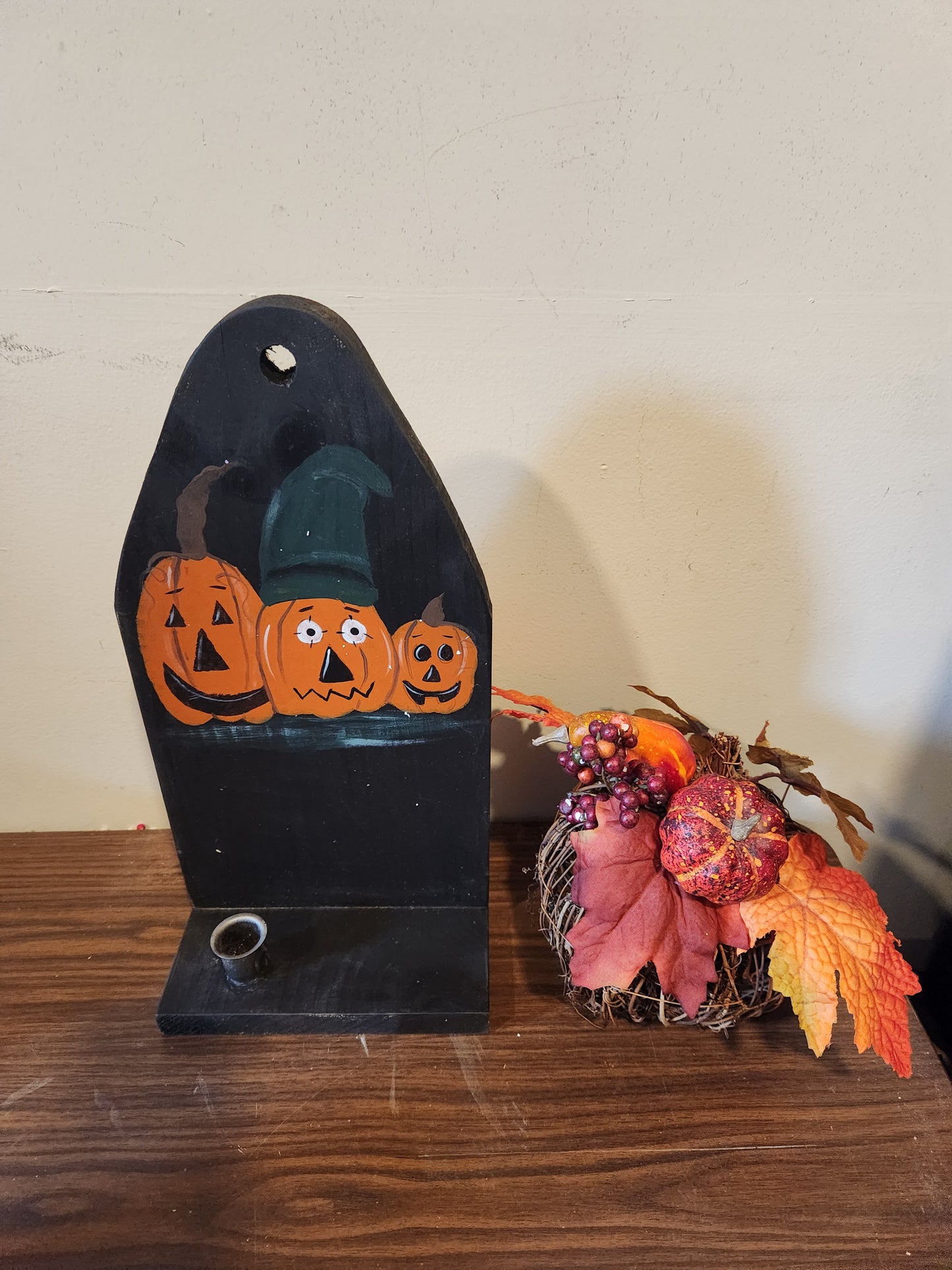 Fall shelf and arrangement