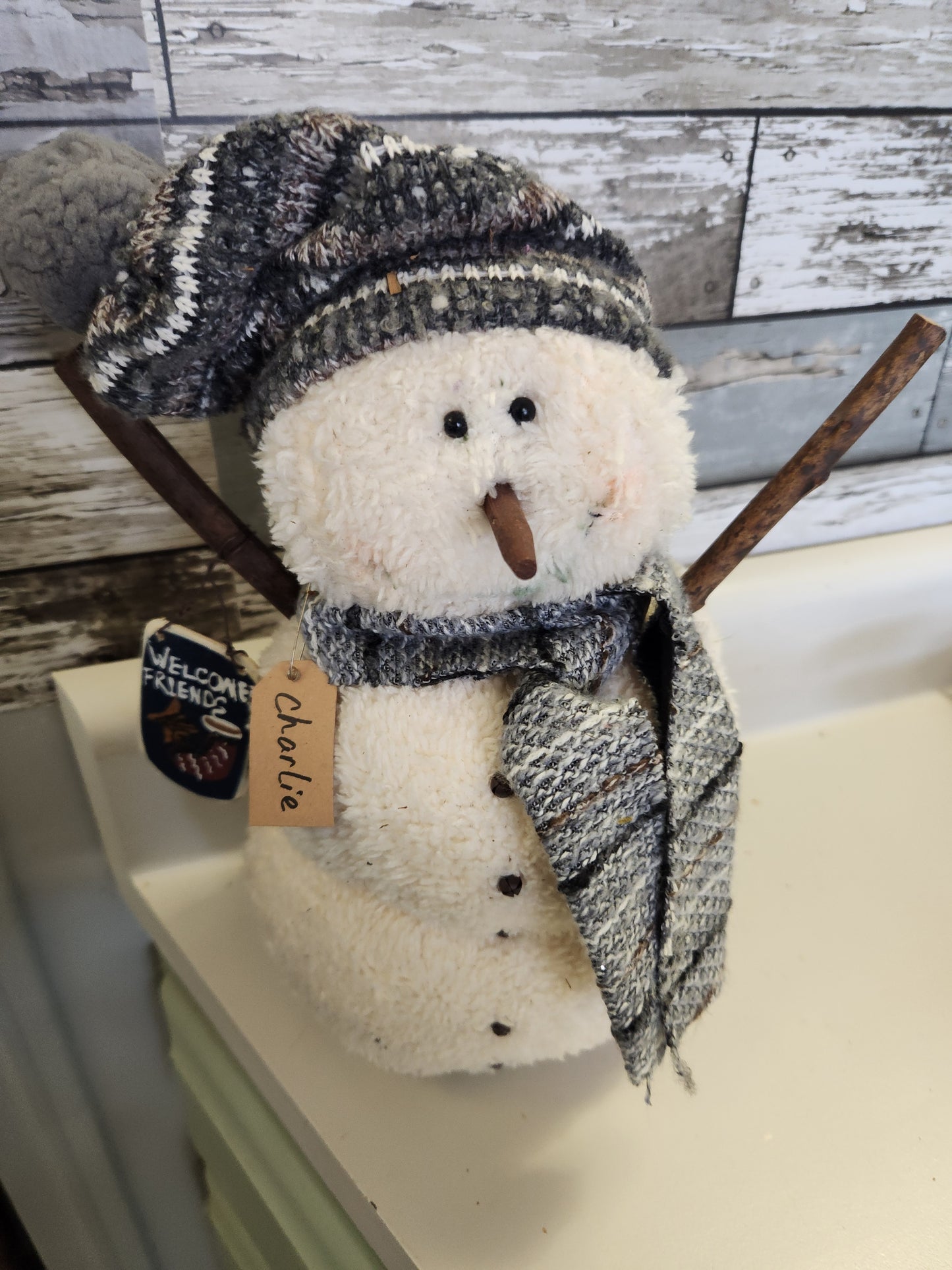 Charlie the snowman