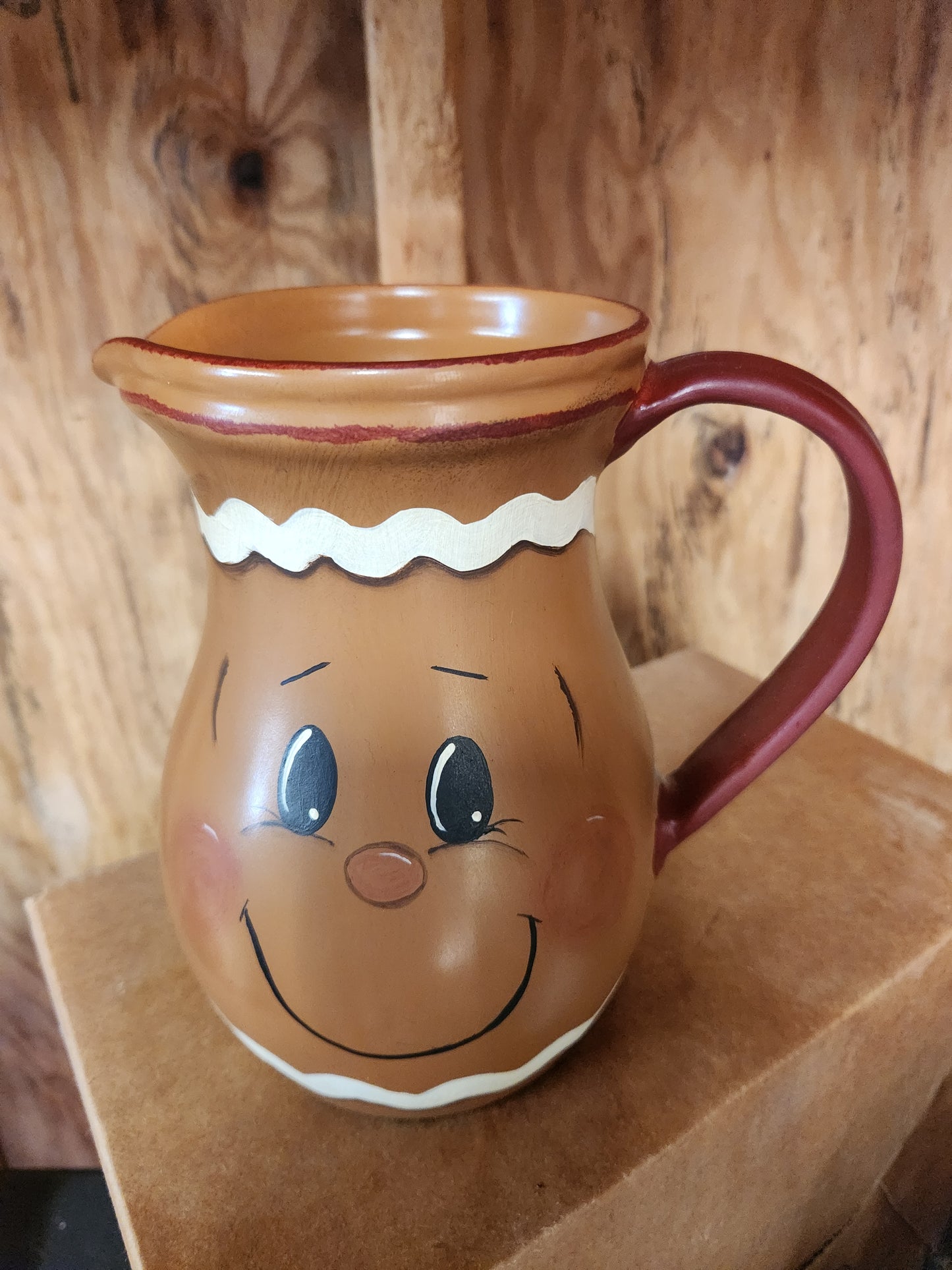 Gingerbread pitcher
