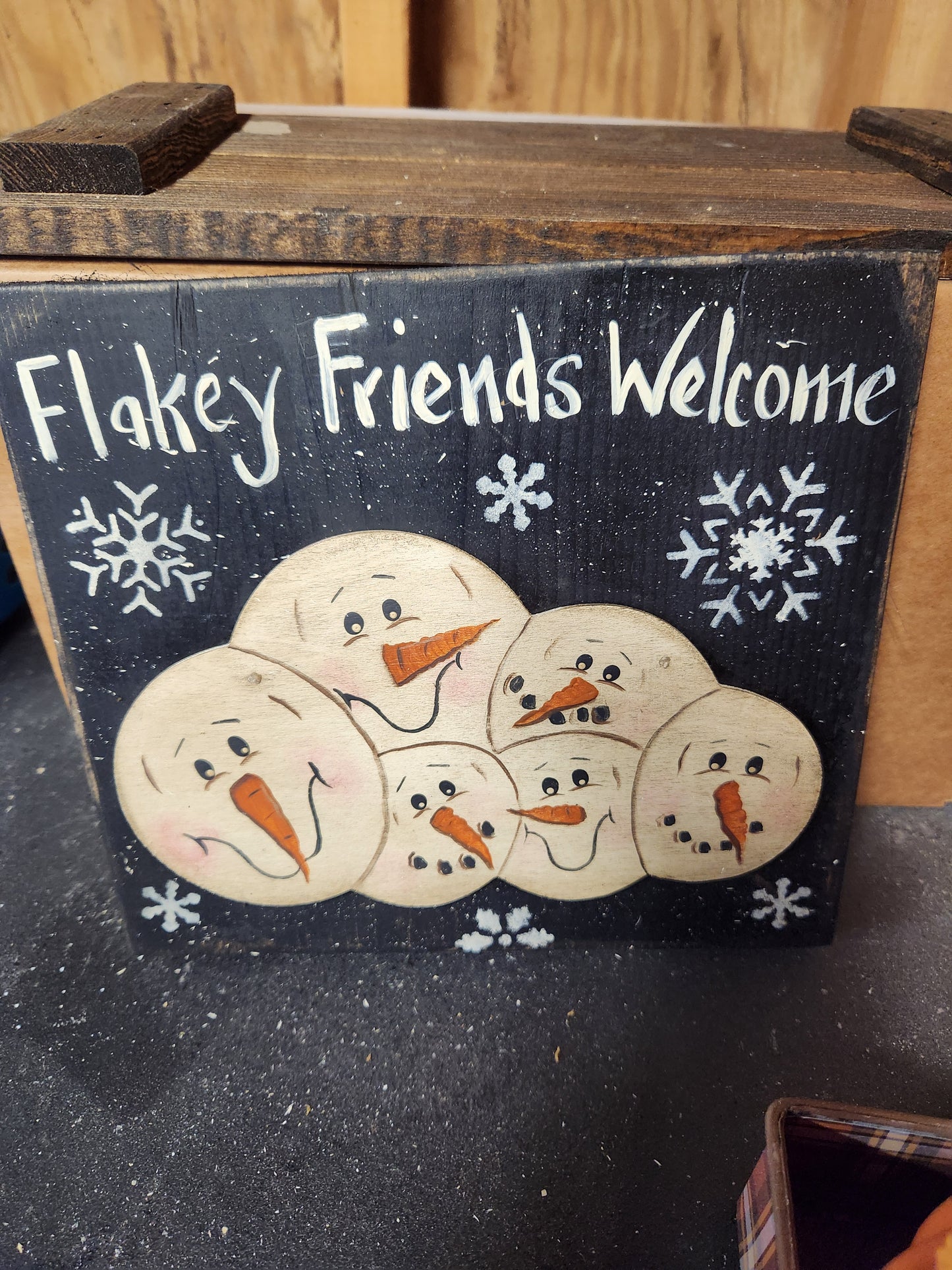 Flakes sign