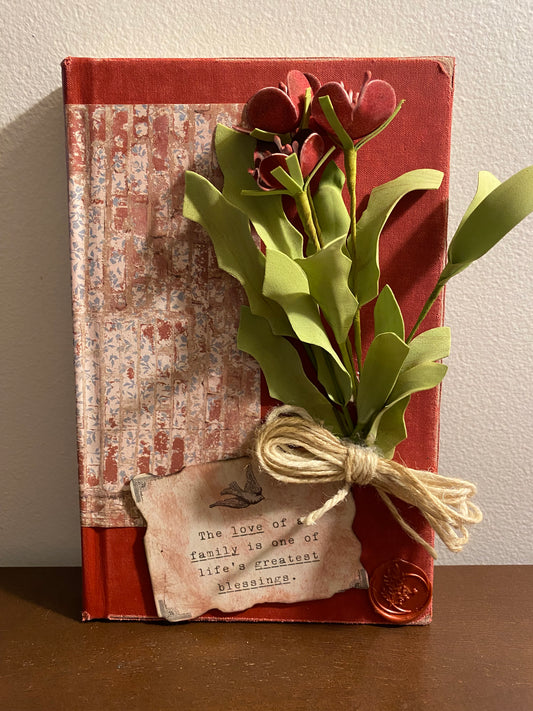 Book - red - family
