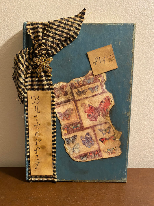 Book - blue butterfly