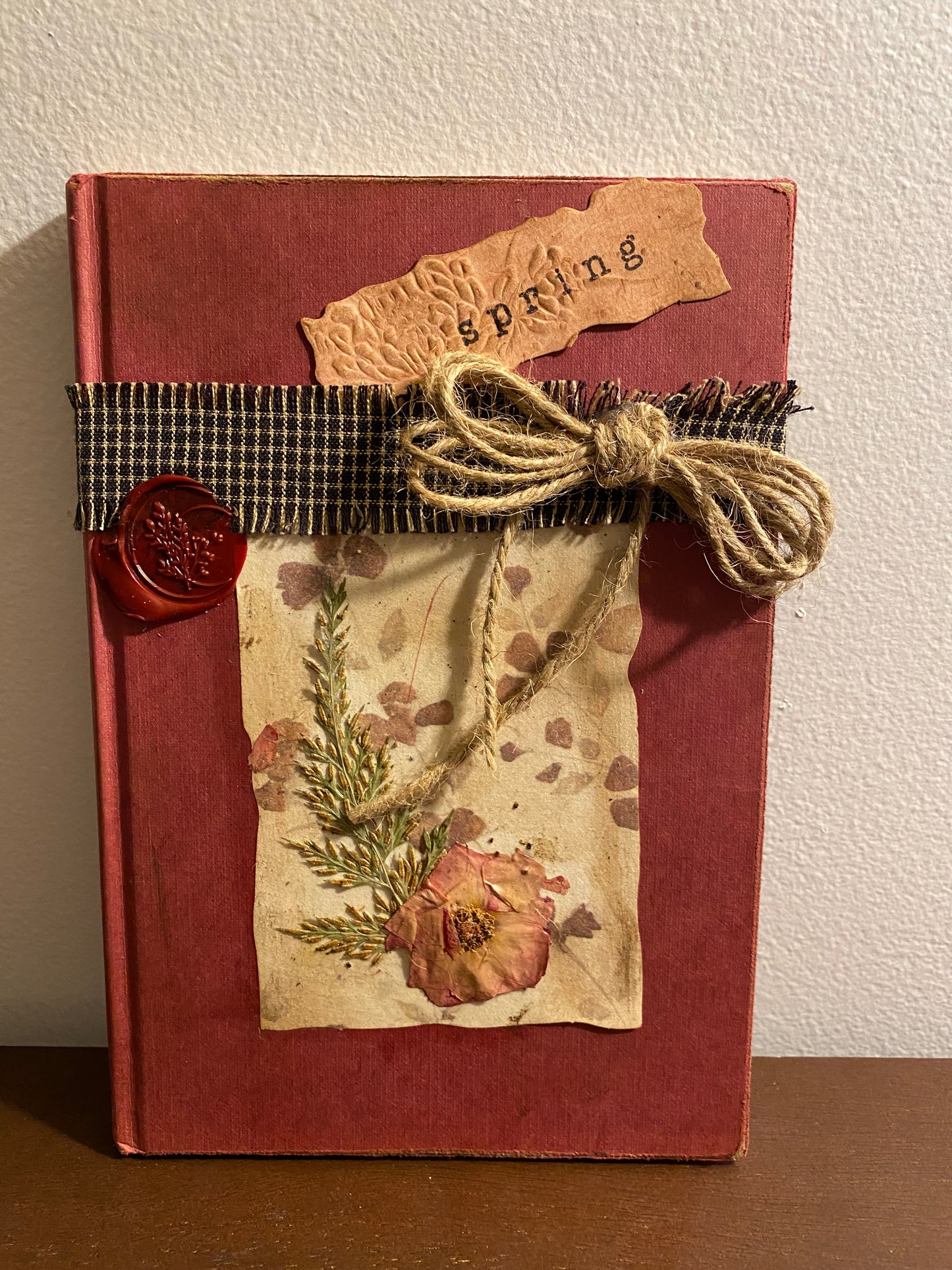 Book - red Spring