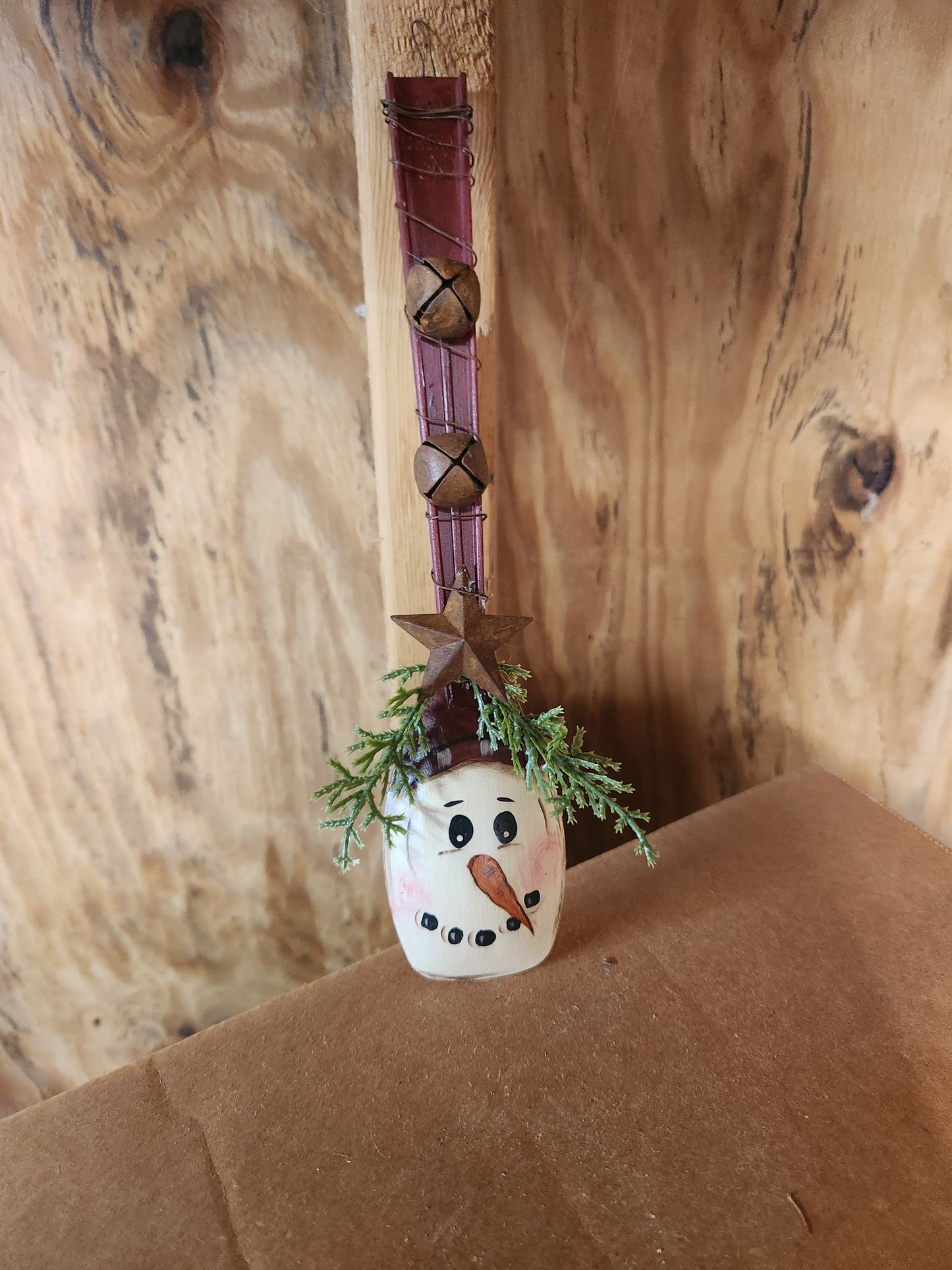 Snowman spoon