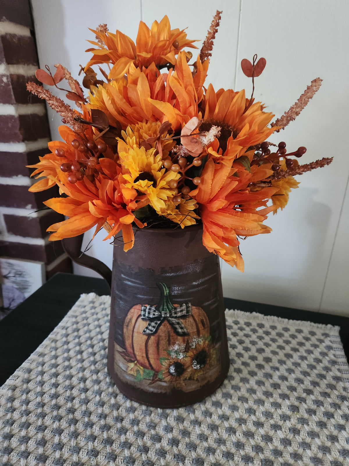 Rustic can arrangement