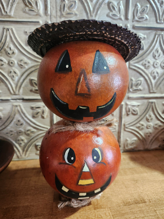Stacked Jack-o-lantern