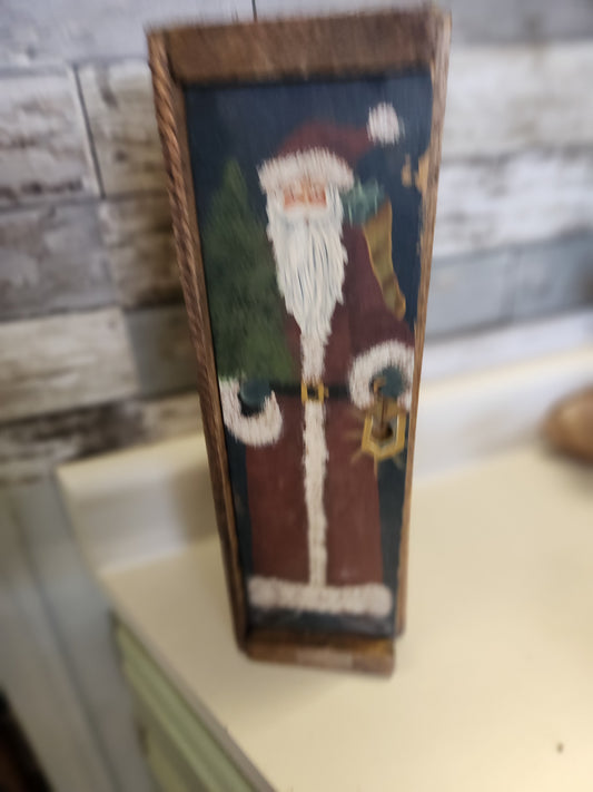 Handpain Santa Box