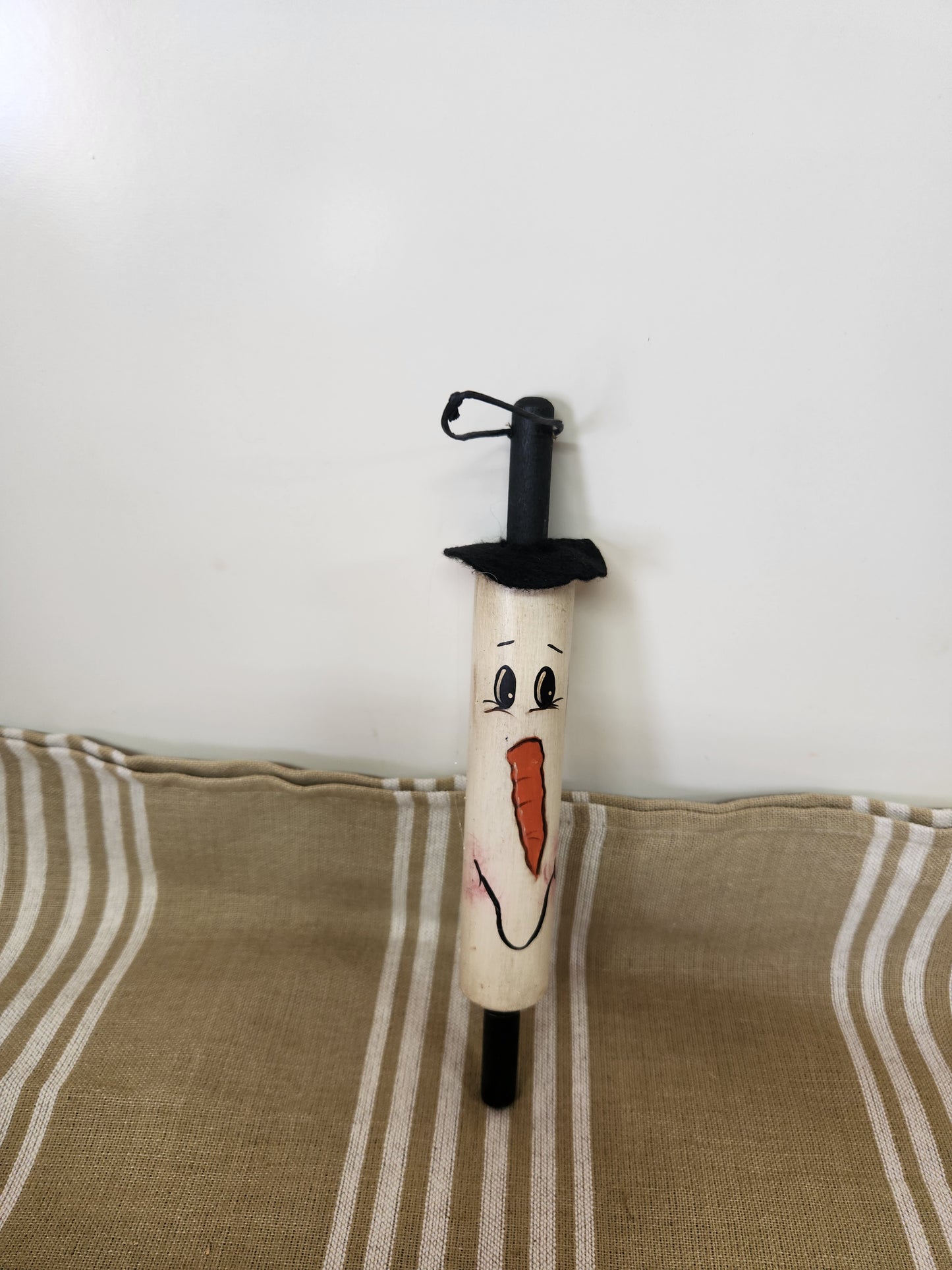 Snowman rolling pin
