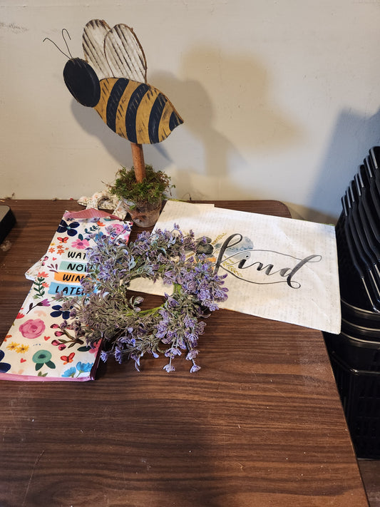 Bee candle ring bags