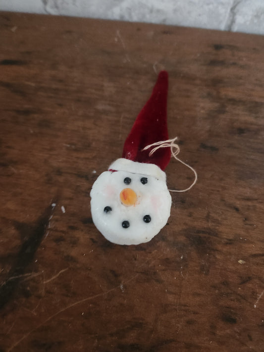 Snowman tea light