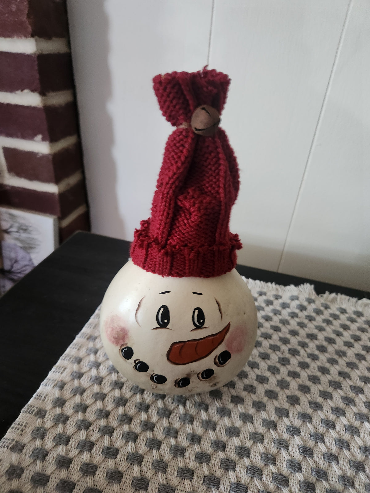 Snowman gourd