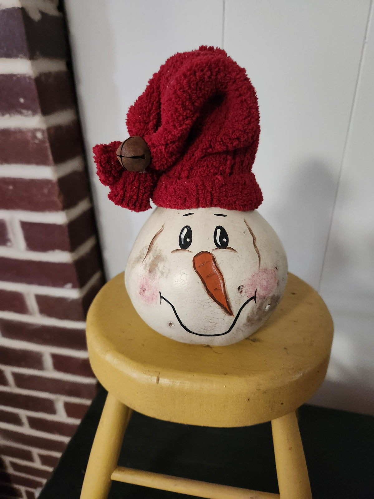 X small snowman gourd