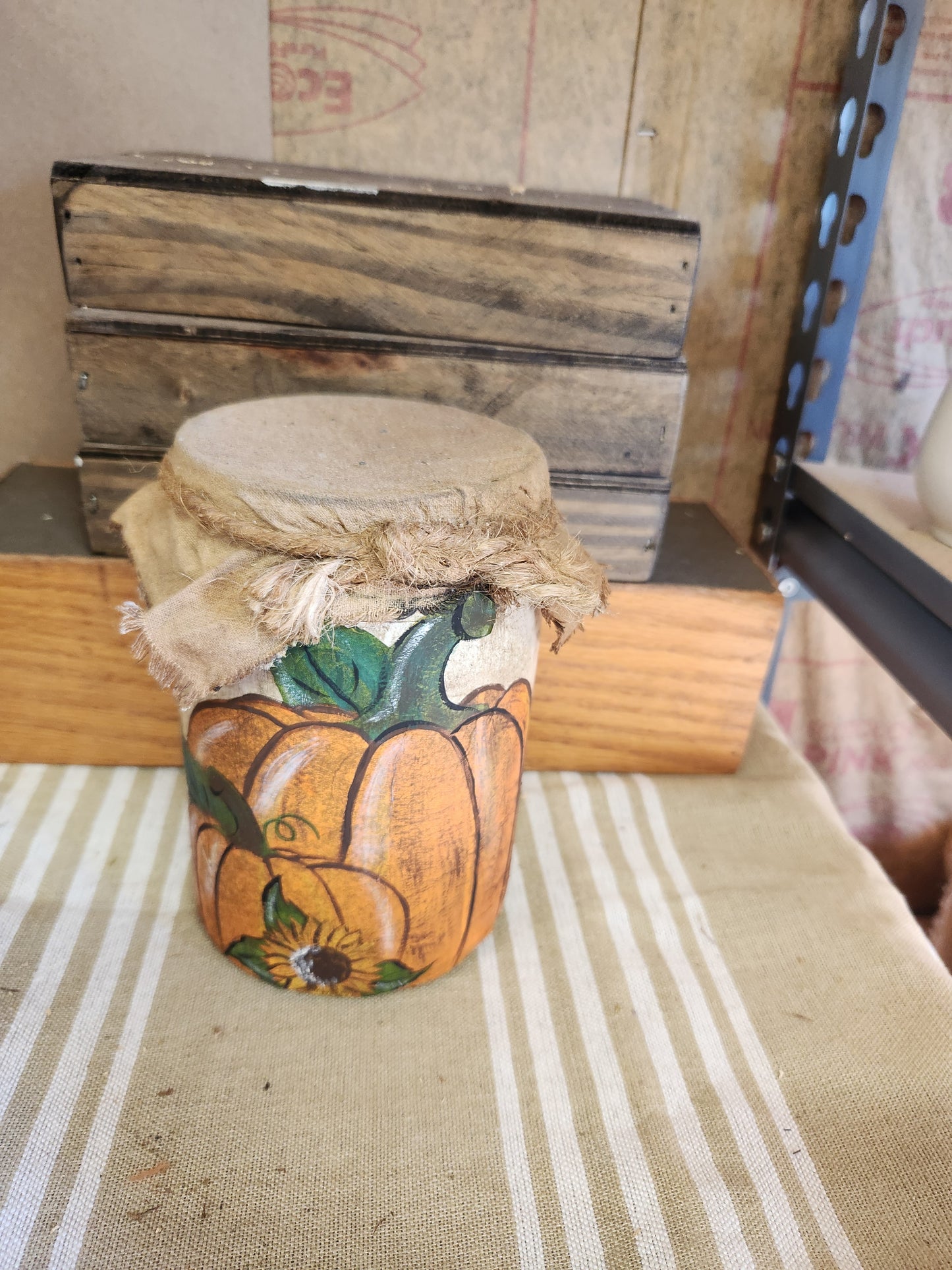 Pumpkin jar