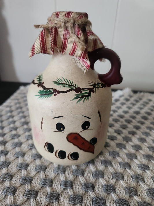 Snowman jug