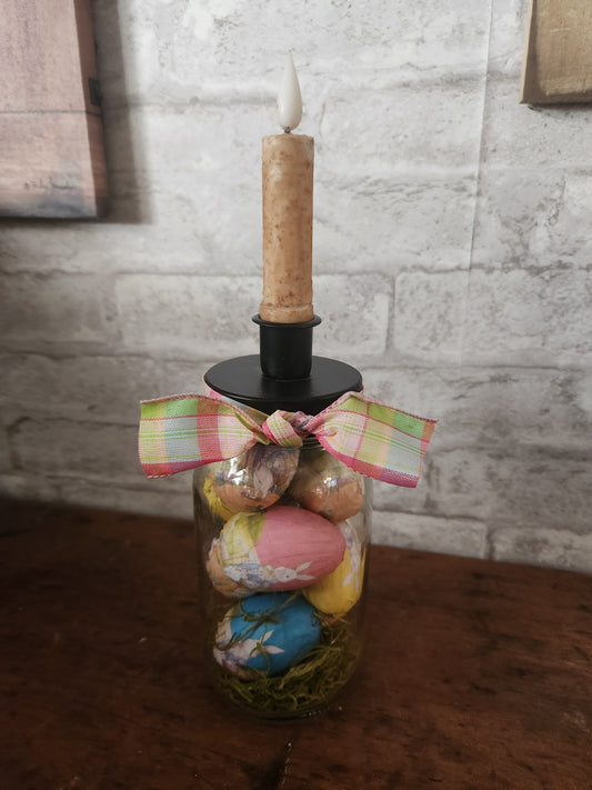 Easter egg jar