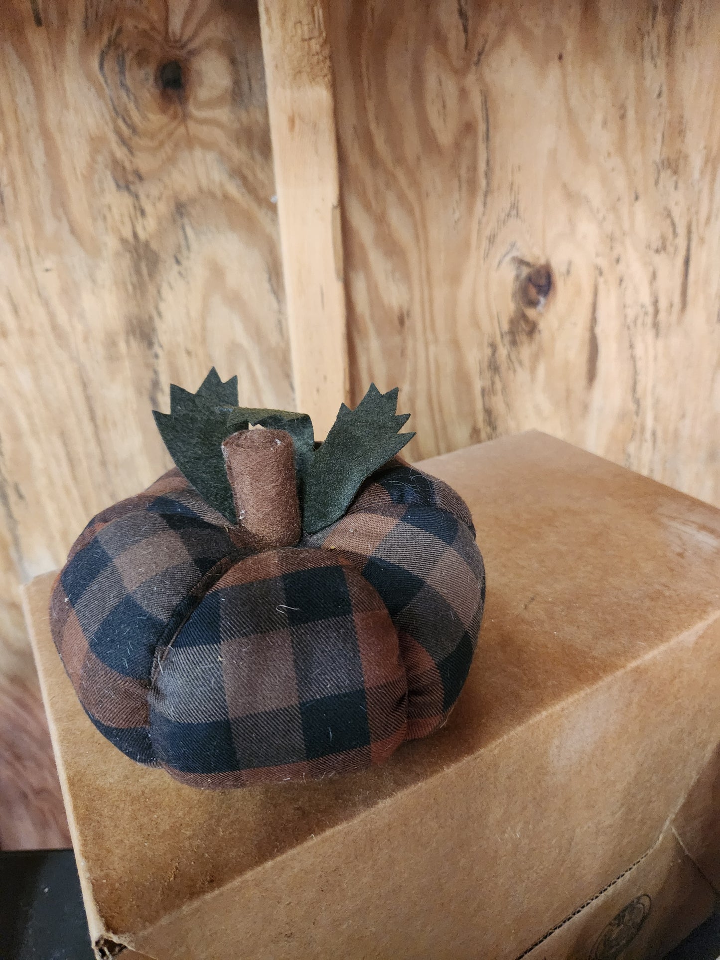 Cloth homespun pumpkin