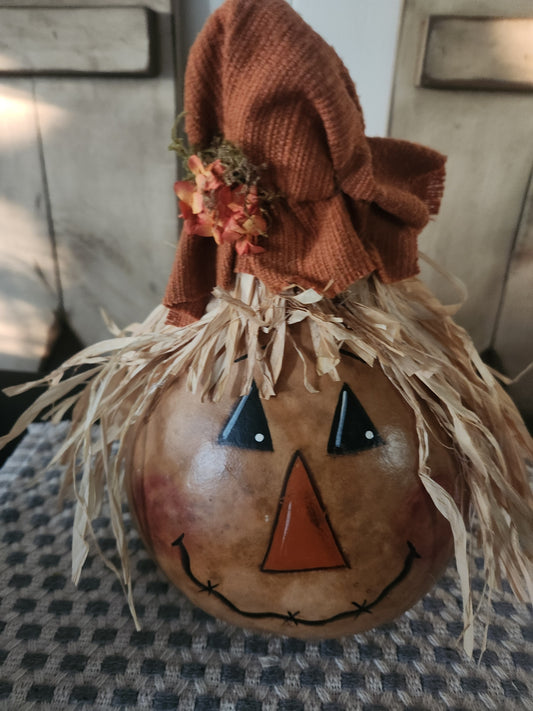 Gourd scarecrow