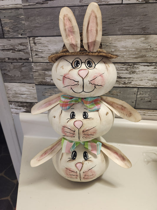 Stacked bunnies