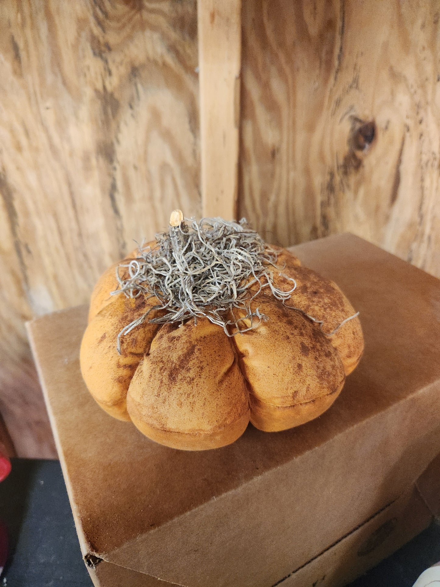Cloth pumpkin