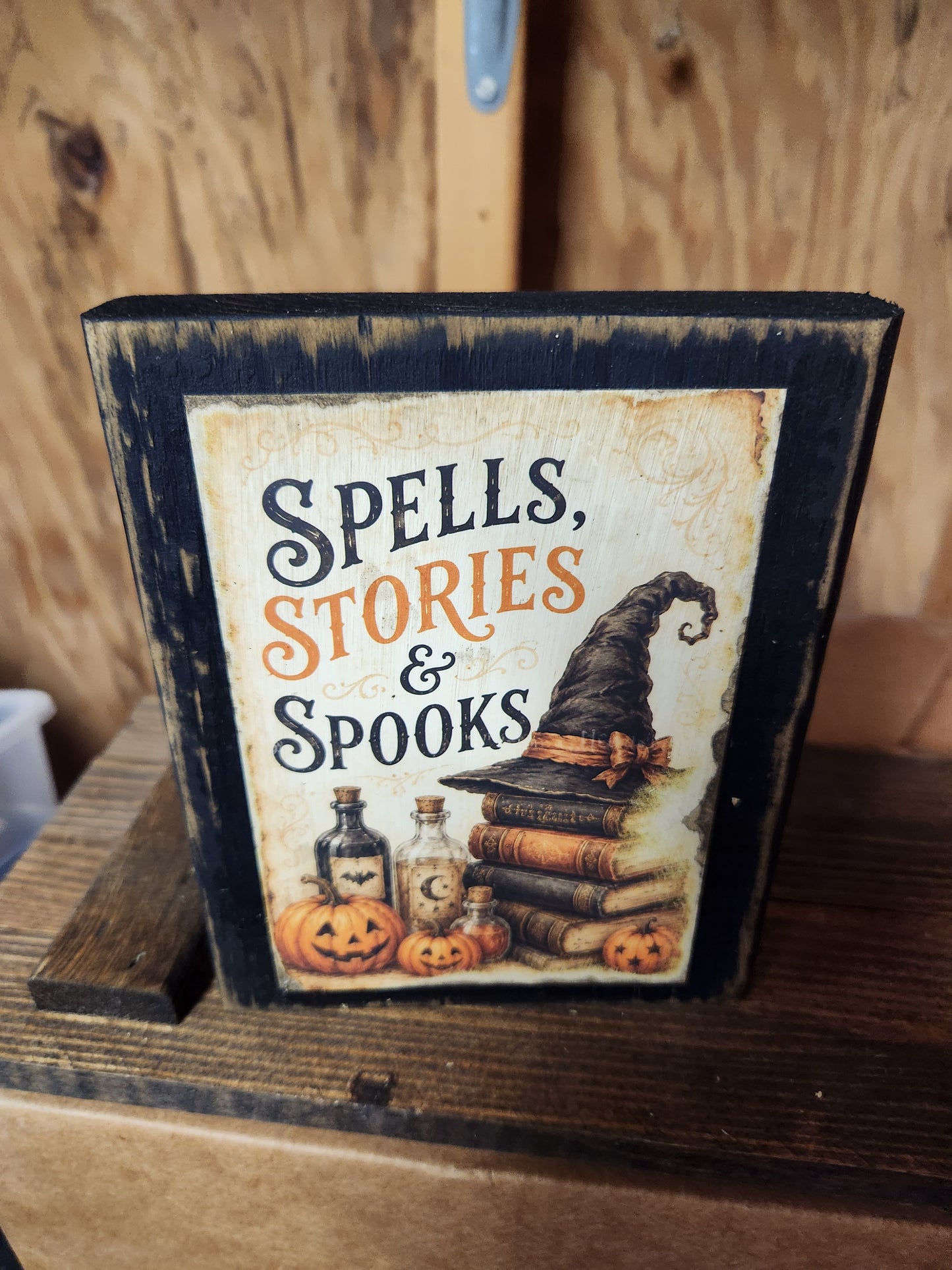 Spells stories spooks sign